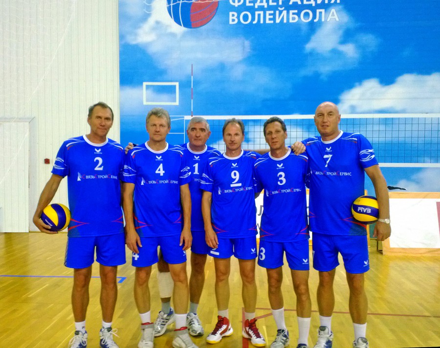 Сборная ветеранов Калининградской области заняла седьмое место на чемпионате России по волейболу