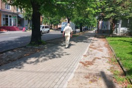 К ремонту тротуара на улице Карла Маркса в Калининграде планируют приступить в начале августа