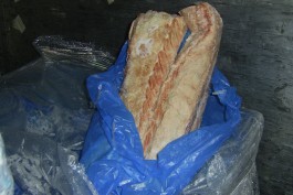 На границе с Литвой задержано более 11 тонн свинины