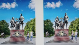 В сквере у ДКМ планируют установить памятник Александру и Василию Суворовым