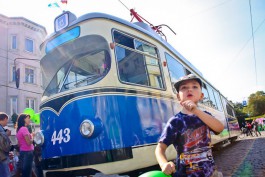 На День города в центре Калининграда выставят немецкий трамвай «Дюваг»
