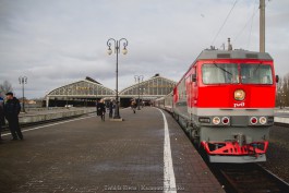 Время в пути поезда Санкт-Петербург — Калининград сократится на два часа