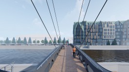 Алиханов: Скоро начнём строить пешеходный мост с Гюго на остров Канта