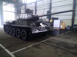 Штурмовавший Кёнигсберг танк Т-34 начали подготавливать к участию в параде Победы