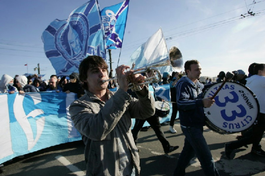 Фанаты «Зенита» планируют устроить несанкционированное шествие в центре Калининграда