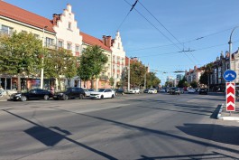 Разметку для выделенных полос на Ленинском проспекте начнут наносить до конца августа