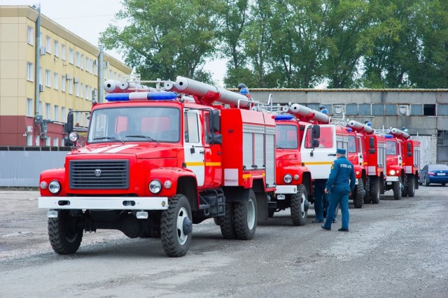 За сутки пожарные 42 раза выезжали на тушение палов травы в Калининградской области