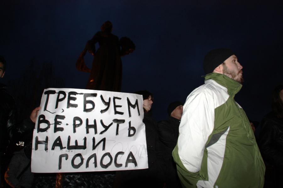 Польские телевизионщики ищут в Калининграде протестующих
