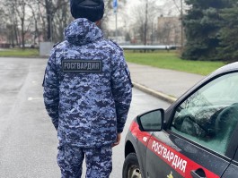 В Зеленоградске росгвардейцы задержали мужчину, оскорблявшего медиков
