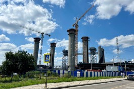 В Калининграде вводят новые ограничения в районе двухъярусного моста для уменьшения пробок