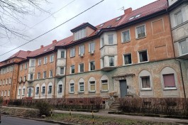 На улице Офицерской в Калининграде отремонтируют дом 1924 года