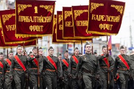 «Праздничный марш»: как прошёл парад в честь 80-летия Победы в Калининграде