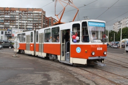 В Калининграде официально открыли движение трамвая №5 на Остров (фото)