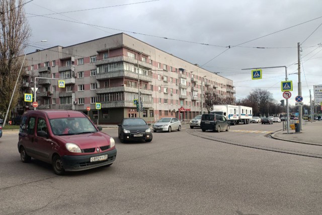 В Калининграде из-за ремонтных работ отключили светофоры в районе Южного вокзала
