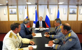 Путин и военное сообщество обсудили в Балтийске поправки в Морскую доктрину России