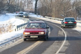 Калининградская полиция призывает водителей снижать скорость во время гололёда