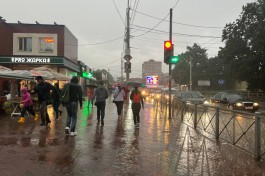 В Калининградской области ожидаются грозы, дождь и усиление ветра