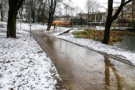 Во вторник в Калининграде ожидается снег, дождь, ветер и гололёд 