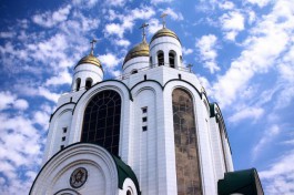 Власти Калининграда обещают до конца года обустроить сквер возле храма Христа Спасителя