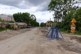 Движение по улице Орудийной в Калининграде планируют открыть к сентябрю (фото)