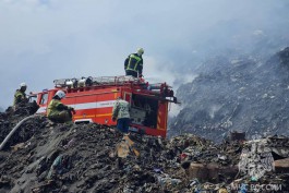 МЧС: Пожар на свалке в Круглово полностью ликвидирован