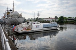 В Калининградскую область перевели пассажирское судно «Соталия» для речных перевозок