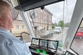 В Калининграде впервые смонтировали автоматизированную стрелку для трамваев