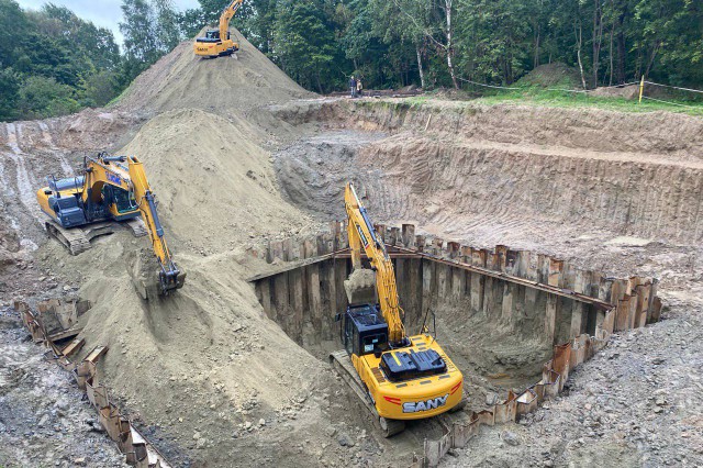 Готовность коллектора от Филинской бухты до Пионерского оценили в 80%