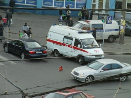 В Калининграде на светофоре сбили женщину