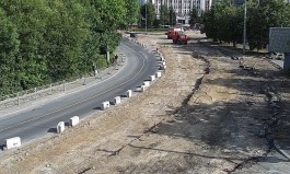 Для калининградцев запустили онлайн-трансляцию ремонта дороги на улице Киевской