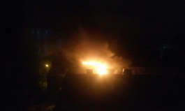 Пожарные спасли человека из горящего дома на ул. Беговой в Калининграде