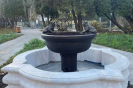 В Светлогорске приступают к благоустройству сквера первых переселенцев рядом с Тихим озером