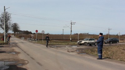 В Зеленоградском районе электричка протаранила «Ауди»