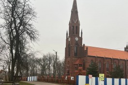 В Славске завершают реконструкцию кирхи Хайнрихсвальде 