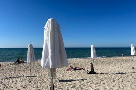 Вода на побережье в Калининградской области прогрелась до +17&deg;С