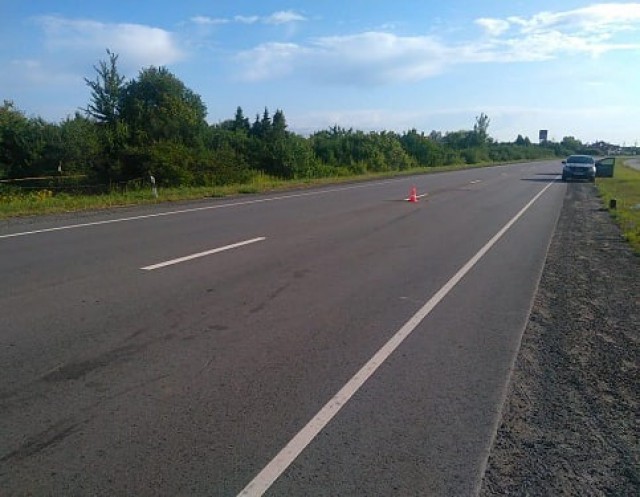 В Гурьевском округе автомобиль насмерть сбил пешехода и скрылся