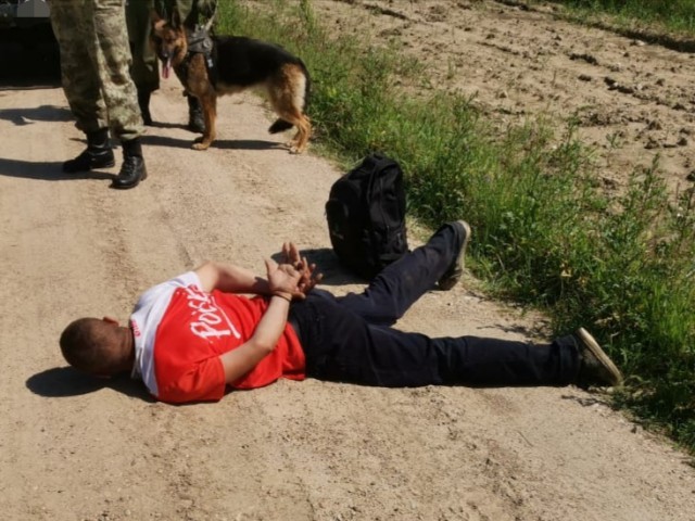 В районе Мамоново пограничники задержали гражданина Болгарии, который незаконно пришёл из Польши