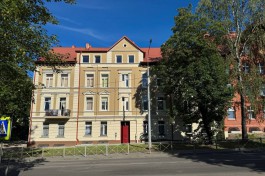 На улице Победы в Черняховске завершили ремонт дома 1925 года