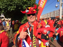 «Дьяволы против львов»: что происходило в Калининграде в день матча Англия — Бельгия