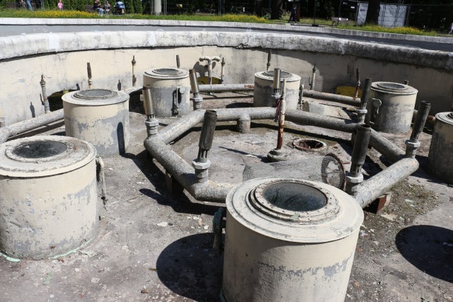 На территории калининградского зоопарка начали ремонтировать фонтан-памятник