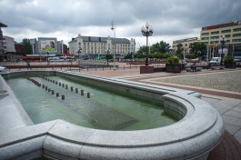 В центре Калининграда на День ВДВ отключили фонтаны (фото)