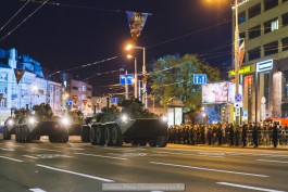 В первой репетиции парада Победы в Калининграде приняли участие более двух тысяч военных