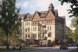 В старинном здании рядом с комплексом «Порт-Артур» в Черняховске завершили противоаварийные работы 