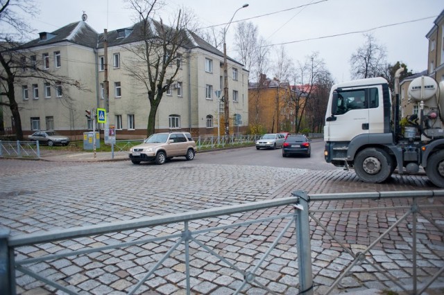 В Калининграде планируют реконструировать перекрёстки на улицах Радищева и Емельянова
