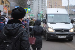 Вместо 586 автобусов и маршруток на улицы Калининграда вышло всего 238