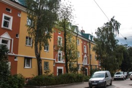 На проспекте Калинина в Калининграде отремонтировали довоенный жилой дом (фото)