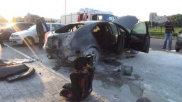 В Калининграде будут судить бомжа, который поджёг автомобиль за водку и сто рублей 