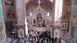 Калининградцы отправились на службу в церкви, несмотря на просьбы молиться дома