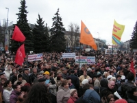 Митинг КПРФ не обошёлся без провокаций: фоторепортаж Калининград.Ru  (фото)