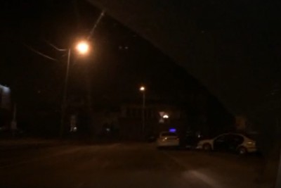 В центре Калининграда «Фольксваген» врезался в автомобиль ДПС